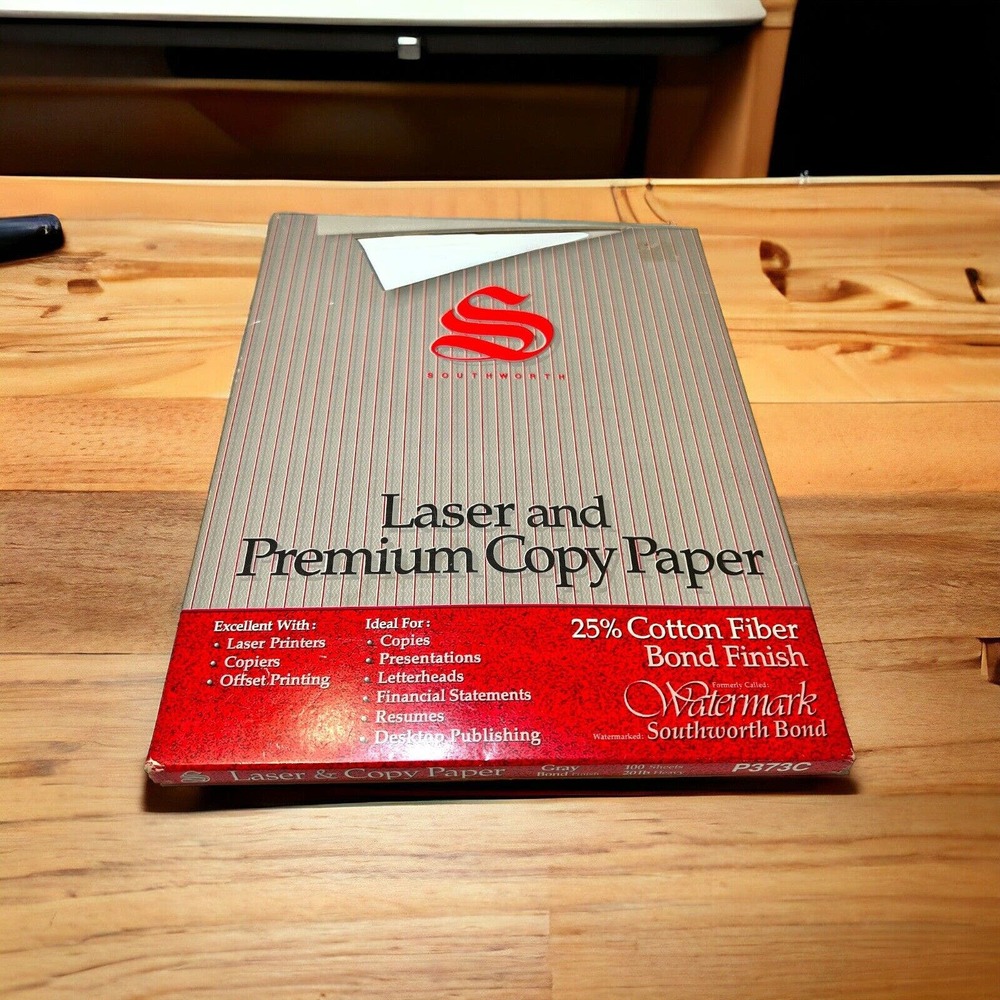 Southworth formerly called Watermark about 84 pgs laser and premium copy paper